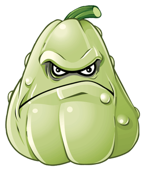 This is the Avatar Image for the Squash (PVZ) AI Voice and Text to Speech Generator